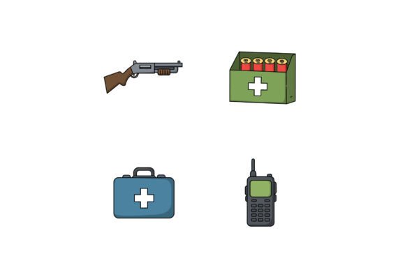 Download Shotgun Ammunition Medical Kit Walkie Ta - Shotgun Collection