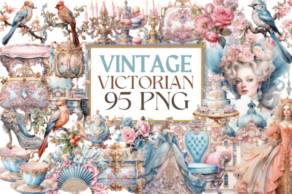 Download Vintage Victorian Clipart - Vintage victorian Collection