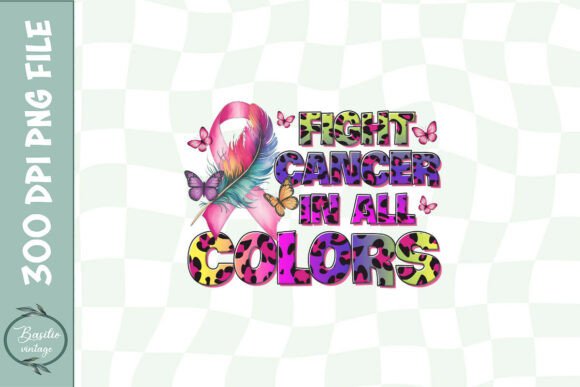 Download Colorful Cancer Awareness Vibrant PNG - Vibrant png Collection